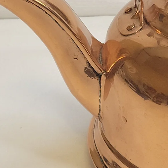 Elegant Copper Tea Kettle
